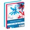 PrintWorks Americana Cardstock, 3 Assorted Colors -Red, White, Blue, Solid Core, 200 Sheets, 8.5” x 11” (00595)